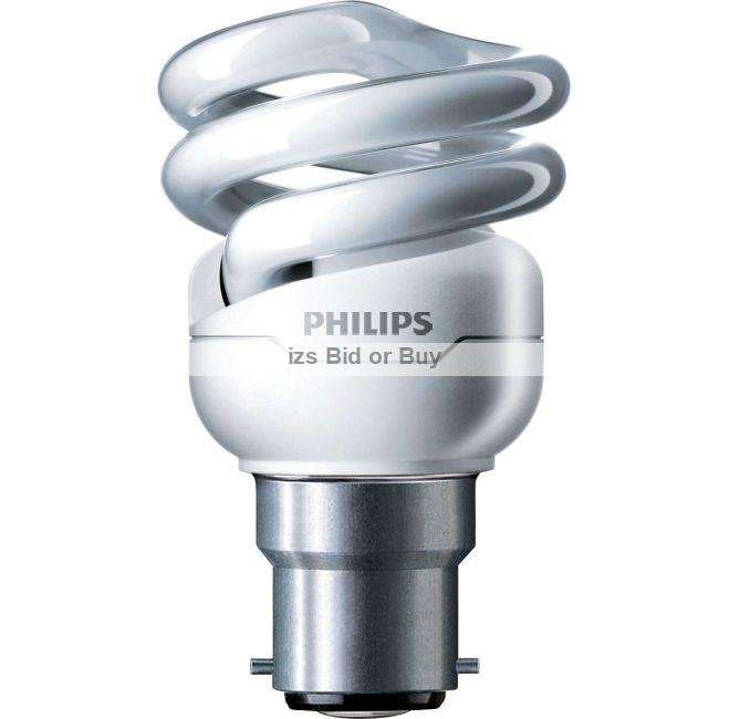 Philips Tornado Energy Saver Bayonet Bulb B22 8W