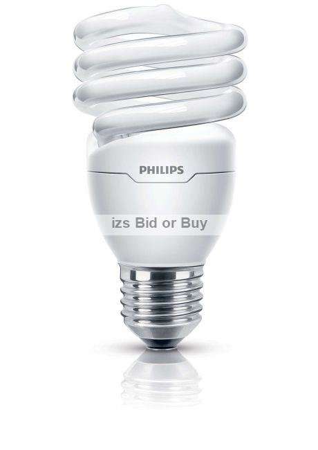 Philips Tornado Energy Saver ScrewOn Bulb Warm White E27 20W