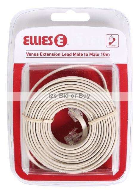 10 Meter Telephone Line Cable RJ11 To RJ11 ***WOW***