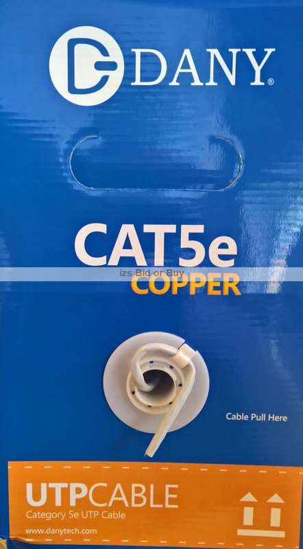 Cat5e UTP 305 Meter Roll Pull Box High Performance Network Cable ***WOW***