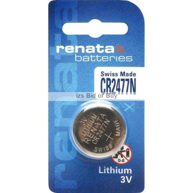 Renata CR2477N Lithium 3V Battery