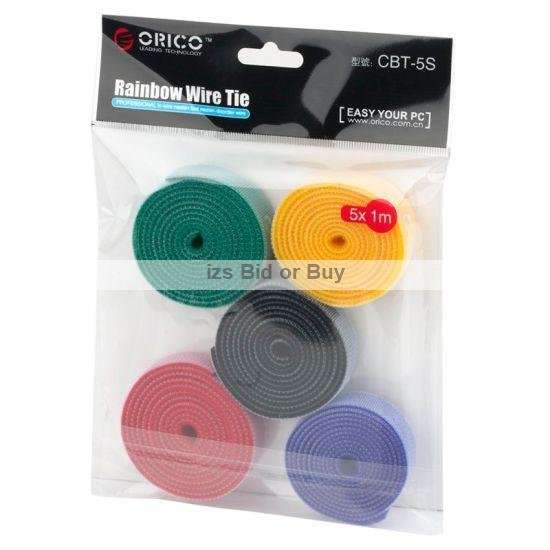 Orico Reusable Cable Ties - 5 x 1 Meter Deal Of The Day