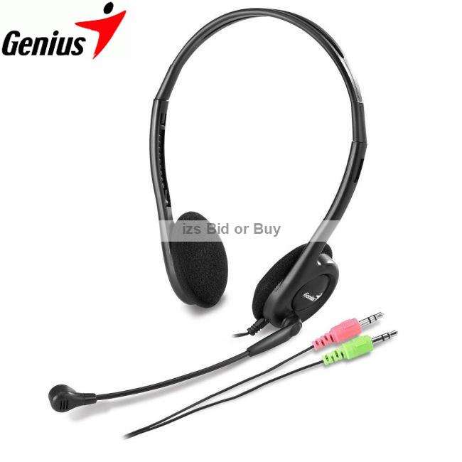 Genius Lightweight PC Headset ***NO RESERVE*** WOW