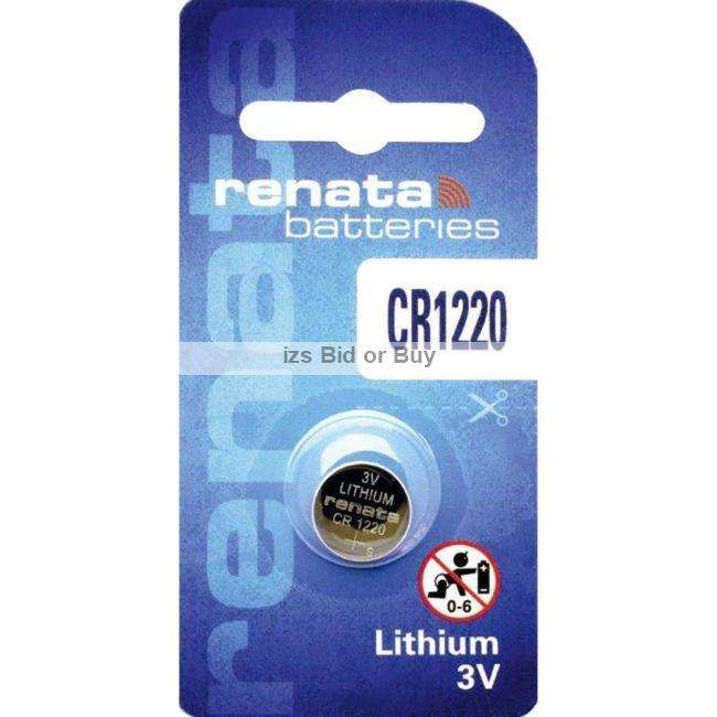 Renata CR1220 Lithium 3V Battery