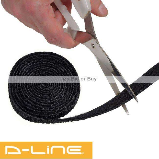 D-Line Re-usable Cable Tidy Band *** 1.2 Meter ***