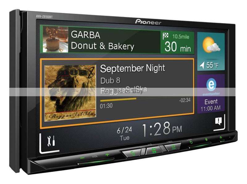 Pioneer AVH-Z9150BT 7" In-Dash Double-Din DVD Receiver ***Apple CarPlay & Android Auto***
