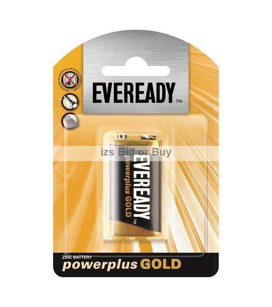 Eveready 9V Battery PowerPlus Gold