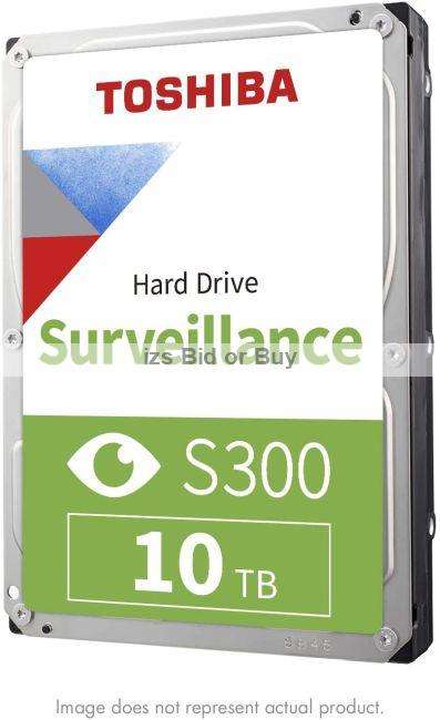Toshiba 10TB 3.5` Surveillance Hard Drive