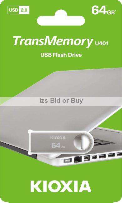Kioxia 64GB Metal TransMemory U401 Flash Drive