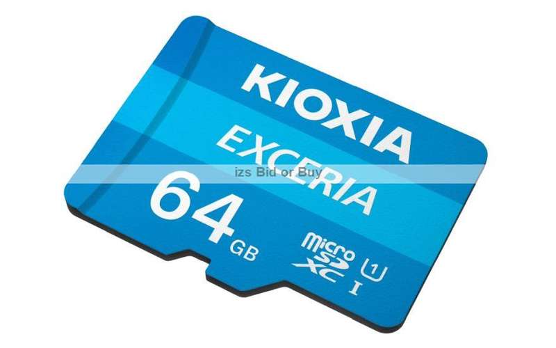 Kioxia Exceria 64GB microSDXC UHS-I Card Class10 100MB/s