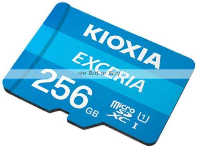 Kioxia Exceria 256GB microSDXC UHS-I Card Class10 100MB/s