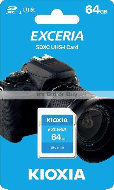 Kioxia Exceria 64GB SDXC Memory Card UHS-I U1 Class 10 100MB/s ***WOW***