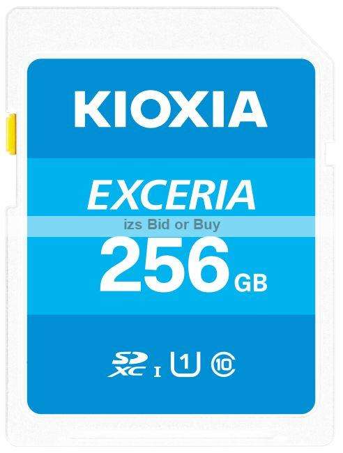 Kioxia Exceria 256GB SDXC Memory Card UHS-I U1 Class 10 100MB/s ***WOW***