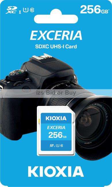 Kioxia Exceria 256GB SDXC Memory Card UHS-I U1 Class 10 100MB/s ***WOW***