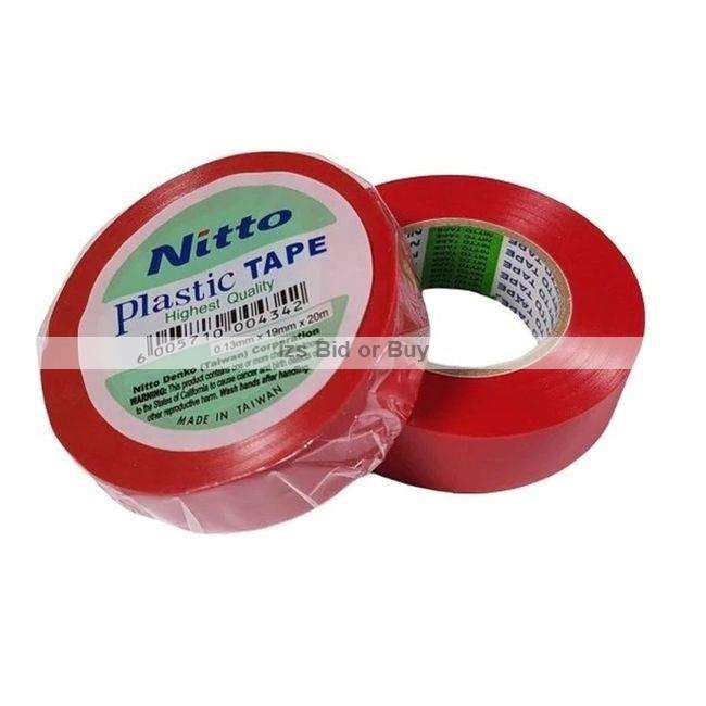 Nitto Insulation Tape Red - Pack of 10