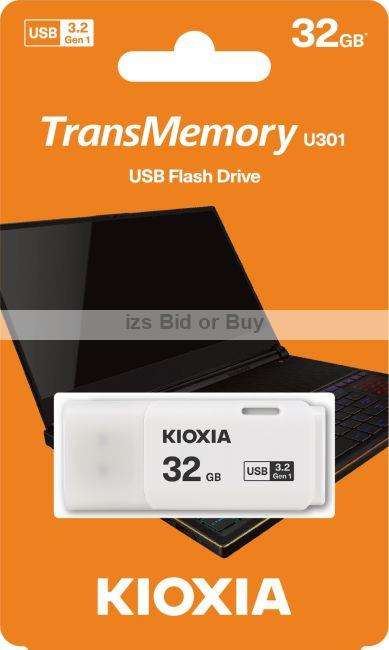 Kioxia 32GB TransMemory U301 USB3.2 Gen 1 Flash Drive