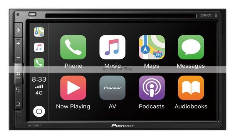 Pioneer AVH-Z5250BT 6.8` In-Dash Double-Din DVD Receiver *** Apple CarPlay + Android Auto***