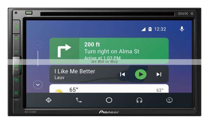 Pioneer AVH-Z5250BT 6.8` In-Dash Double-Din DVD Receiver *** Apple CarPlay + Android Auto***