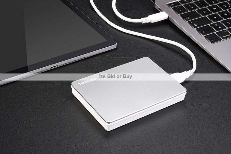 Toshiba Canvio Flex 2TB Portable External Hard Drive - For PC, Mac, Tablet