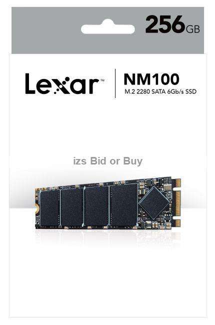 Lexar NM100 M.2 2280 SATA III (6GB/S) 256GB SSD