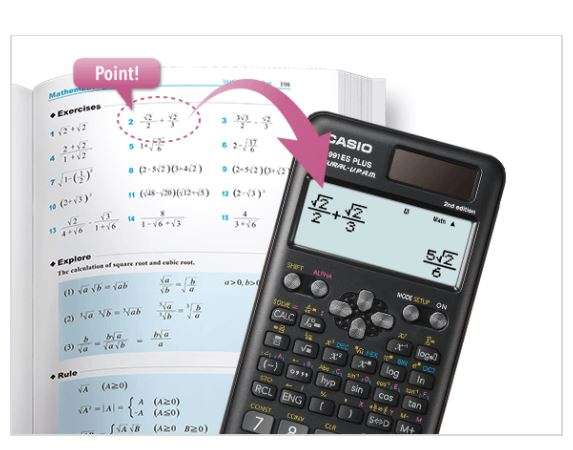 Casio Scientific Calculator fx-82ES Plus 2nd Edition