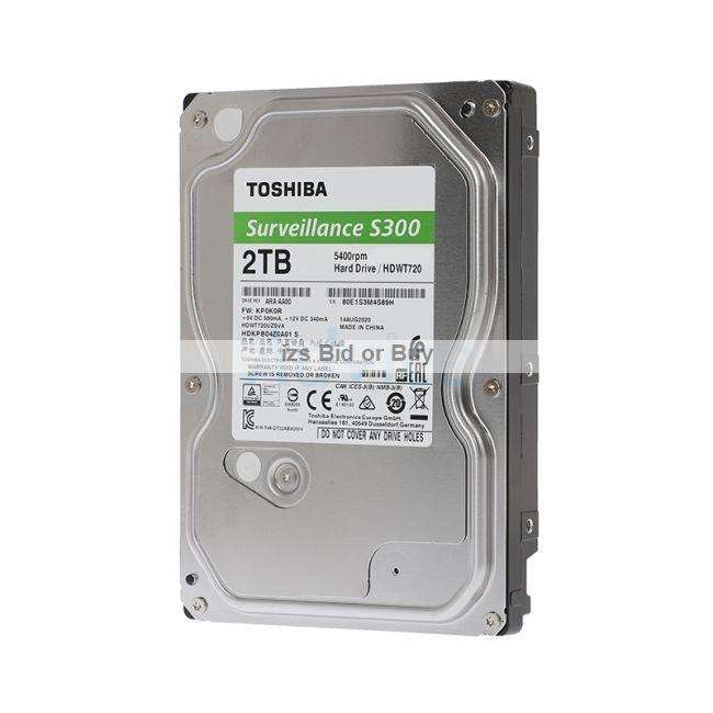 Toshiba 2TB 3.5` Surveillance Hard Drive