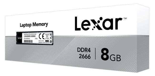 Lexar 8GB DDR4-2666MHz So-DIMM 260-pin Laptop Memory ***WOW***