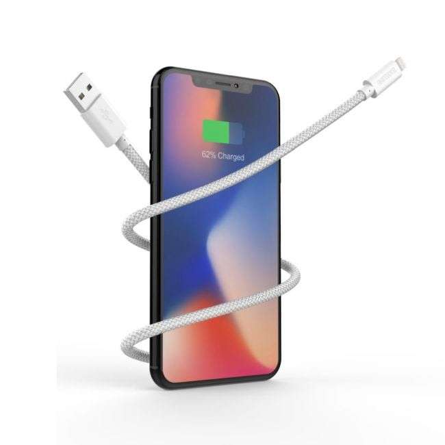 Baseline Lightning Cable 1 Meter 2.4Amp  - MFI CERTIFIED