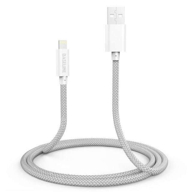 Baseline Lightning Cable 1 Meter 2.4Amp  - MFI CERTIFIED
