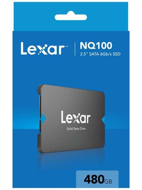 Lexar NQ100 2.5 SATA III (6Gb/s) 480GB SSD