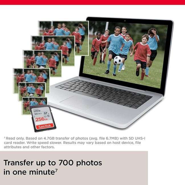 Sandisk 64GB Ultra SDXC Card - Class 10 140MB/s