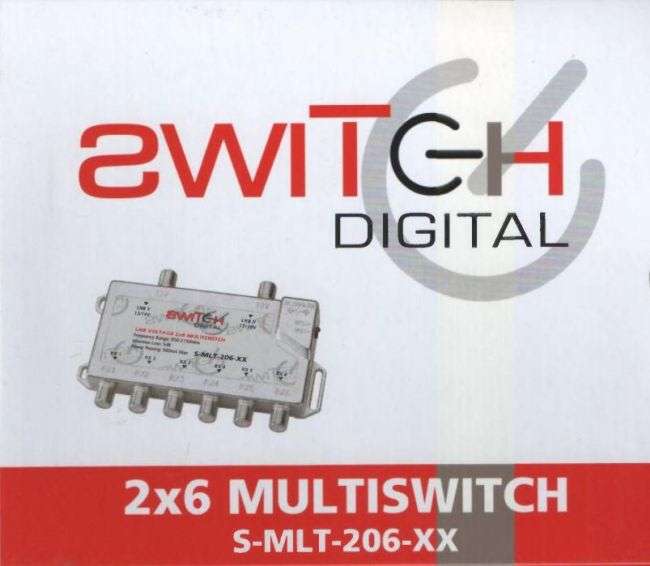 Multiswitch 2 x 6