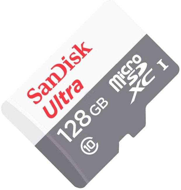 Sandisk Ultra 128GB microSDXC UHS-I Card Up To 100MB/s