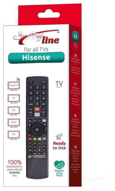 Replacement Remote Control for Hisense TV
