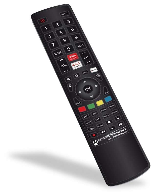 Replacement Remote Control for Hisense TV
