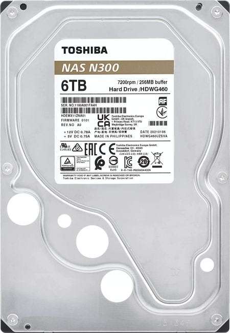 Toshiba 6TB 3.5` NAS Hard Drive ***WOW***