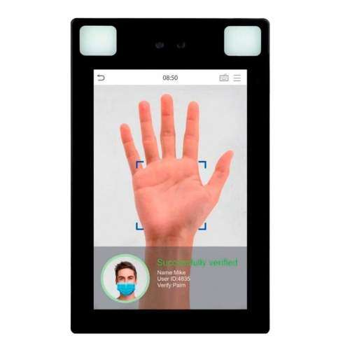 ZKTeco ProFace XTD Biometric Access Control System - Face, Palm, Temperature and Mask