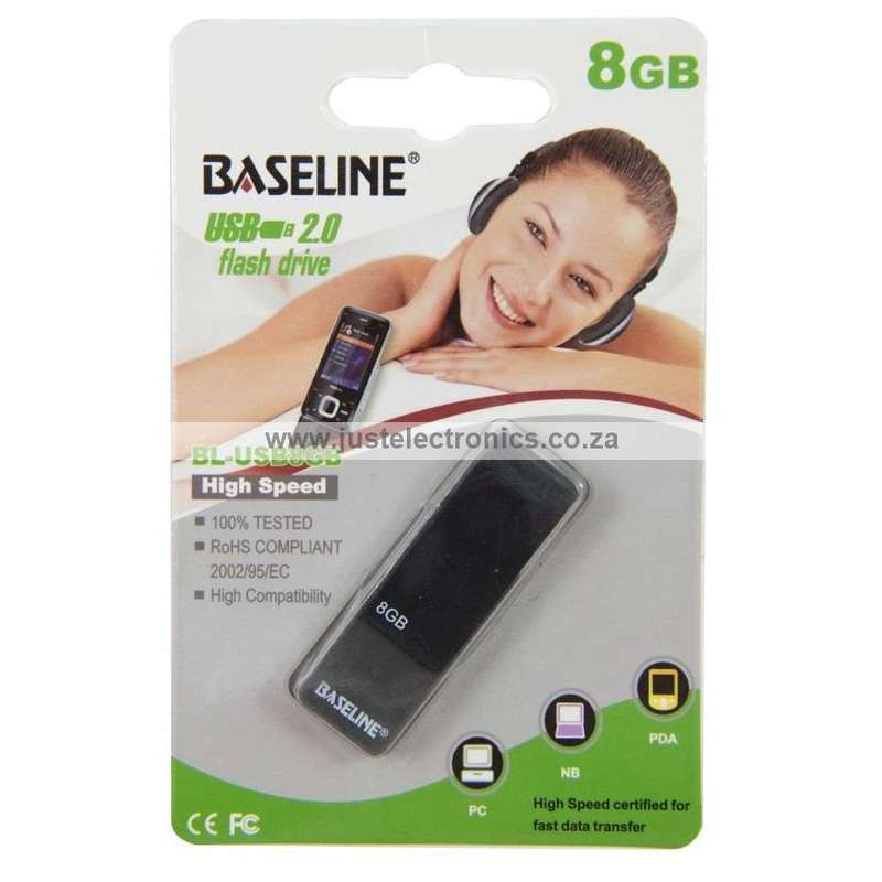 10 x Baseline 8GB Swivel Memory Stick - Deal Of The Day