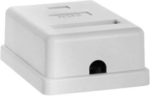 Surface Mount Box Cat5e Single