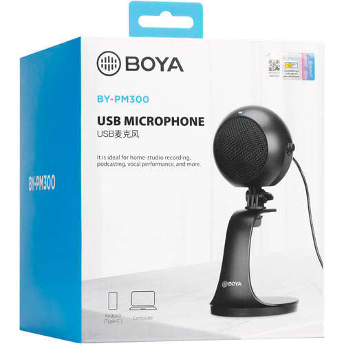 BOYA Desktop USB Microphone - BY-PM300