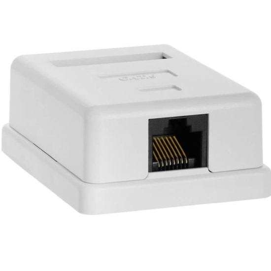 Surface Mount Box Cat6 Single