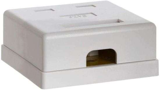 Surface Mount Box Cat6 Double - Deal Of The Day