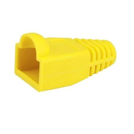 Boot for RJ45 Connector - Yellow