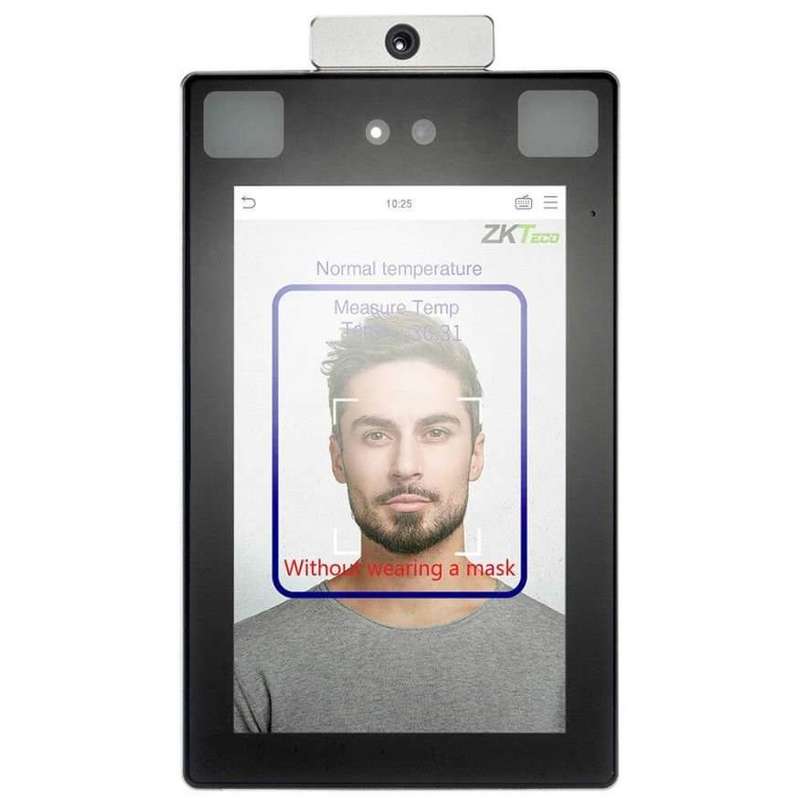 ZKTeco ProFace XTD Biometric Access Control System - Face, Palm, Temperature and Mask