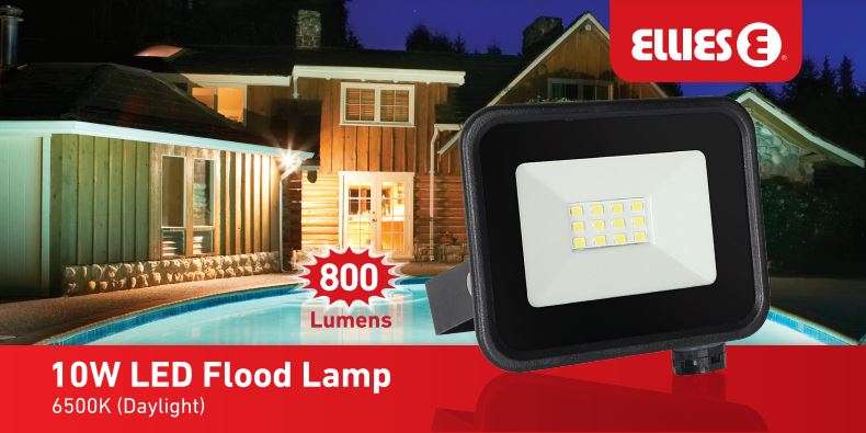 Ellies 10W LED Flood Lamp