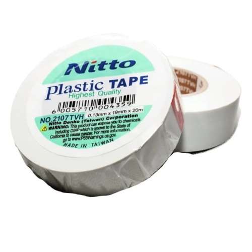 Nitto Insulation Tape White - Pack of 10