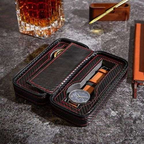 Travel Watch Case For 2 Watches