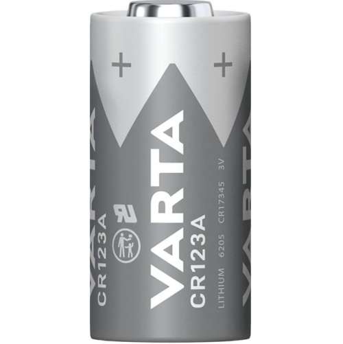 Varta CR123A 3V Lithium Battery x 10