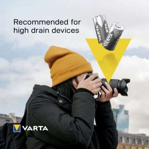Varta CR123A 3V Lithium Battery x 10
