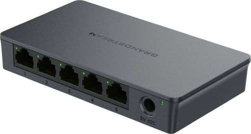 Grandstream 5 Port Gigabit Unmanaged Switch